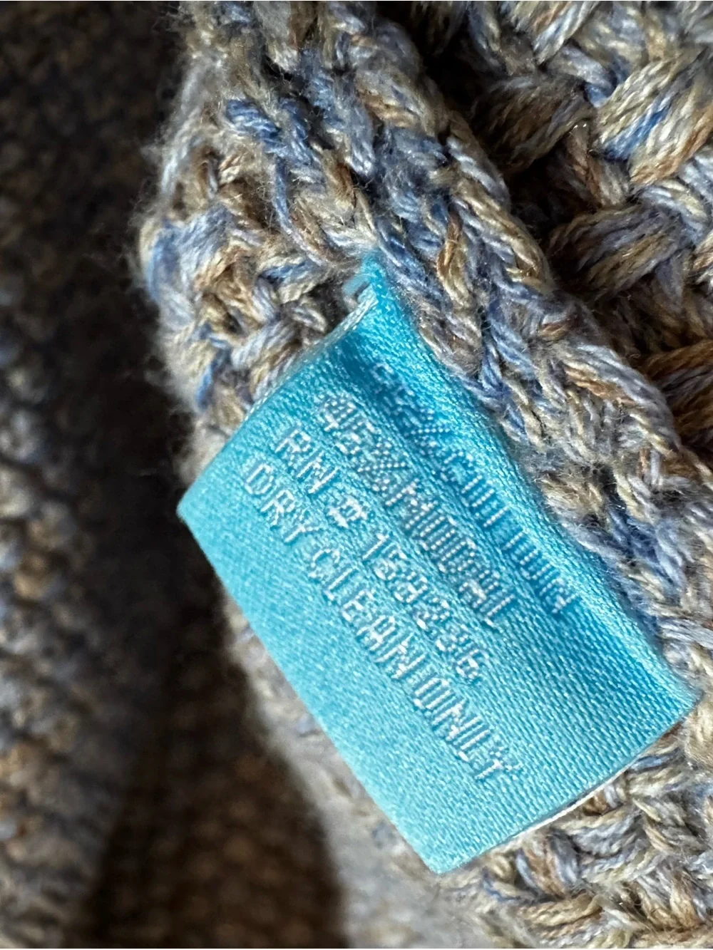 J. McLaughlin Woven Gray Knit Sweater - Picture 4 of 8